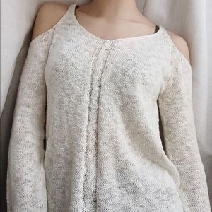 Pink Republic Off-Shoulder Sweater